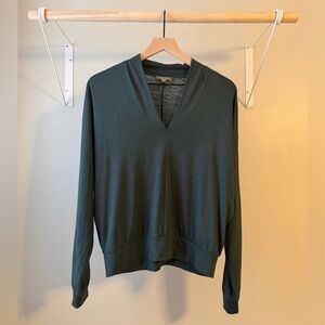 Lilla P Green Long Sleeve Top